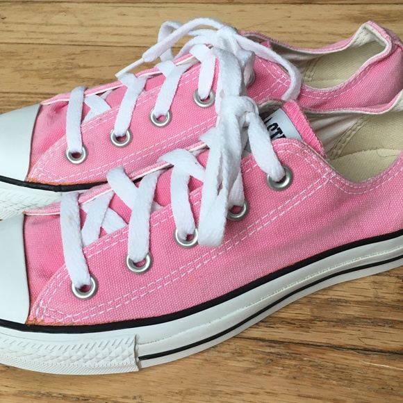 5.5 Pink Converse women's Allstars lo cut - Picture 5 of 5